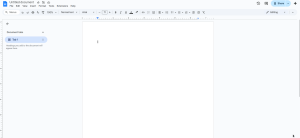 Google Doc Screenshot