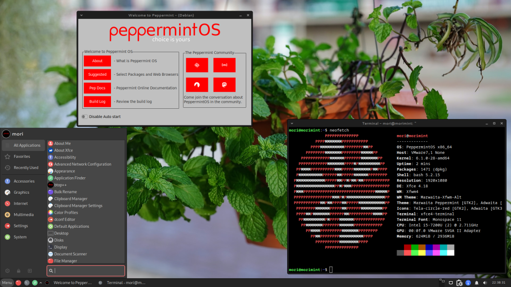 Peppermint OS Screenshot